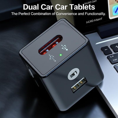 satın al Çift USB Araç Şarj Cihazı 2.4A 3.0A Çıkış 12V-24V Giriş için online manufacture