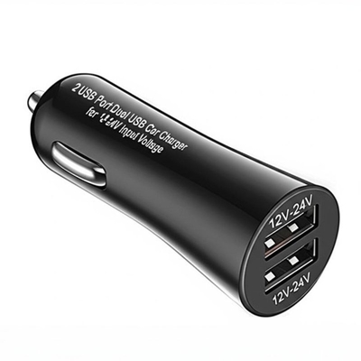 satın al Çift USB Araç Şarj Cihazı 2.4A 3.0A 12V-24V Araçlar için online manufacture