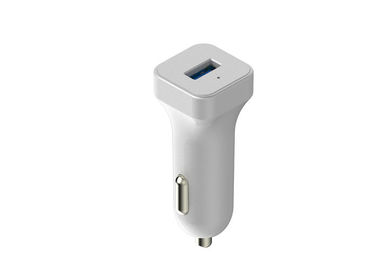 İyi bir fiyat. Mikro USB 5V 2.4A ile Tek Liman Beyaz USB Araç Şarj Adaptörü çevrimiçi