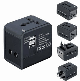 İyi bir fiyat. 5V 1A / 5V 2.1A Taşınabilir Evrensel Seyahat Adaptörü Siyah AC Duvara Montaj çevrimiçi
