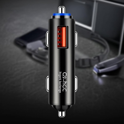 İyi bir fiyat. Çift USB Araç Şarj Cihazı 12V-24V Giriş, 2.4A 3.0A Çıkış çevrimiçi